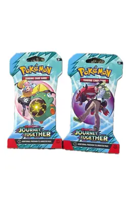 Pokemon TCG Scarlet & Violet: Journey Together 2 Booster Packs Lot - Sealed - Image 1
