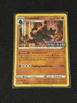 Coalossal - (Prerelease) SWSH024 Promo SWSH: Sword & Shield Promo Cards Pokemon - Image 1