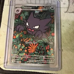 Pokemon Haunter Illustration Rare ME: Mega Evolution Promo 027 - Image 1