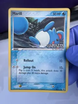 Marill - 76/113 - Stamped Holo - EX Delta Species Pokemon - LP - Image 1