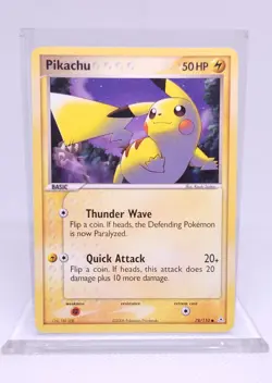 Pokemon Pikachu 78/110 Holon Phantoms Normal - Image 1