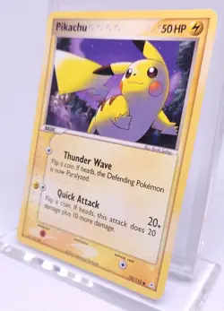 Pokemon Pikachu 78/110 Holon Phantoms Normal - Image 3