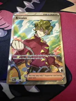 Brassius 135/131 Prismatic Evolutions Ultra Rare Pokemon TCG Card - Image 1