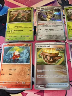Pokemon Scarlet & violet Paradox R Rift Reverse / Holo Lot. Earthen Vessel 163 - Image 3