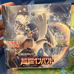 Pokemon Sun & Moon Super Burst Impact 2019 Booster Box Japanese SEALED US SELLER - Image 5