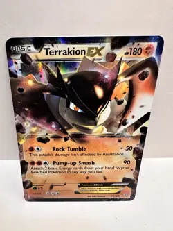 Terrakion EX (71/124) [Black & White: Dragons Exalted] Holo Pokemon TCG Card HP - Image 1
