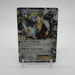Pokemon TCG Registeel EX 81/124 Dragons Exalted Ultra Rare Holo - Image 1