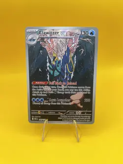 Clawitzer - 141/132 Illustration Rare ME01: Mega Evolution NM Holofoil Pokemon - Image 1