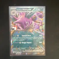 Pokemon Team Rocket's Nidoking EX Play! Stamped - Image 1