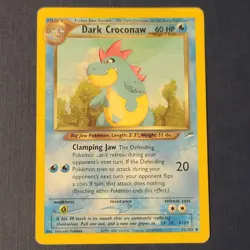 Pokemon Dark Croconaw 32/105 Neo Destiny Moderately/Heavily Played *FREE SHIP* - Image 1