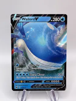 Wailord V 13/73 Full Art Ultra Rare - 2020 Champions Path - Pokemon TCG - Image 1