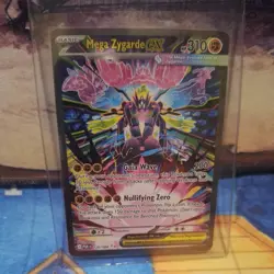 Pokemon Mega Zygarde Ex #120 SIR Perfect Order NM/GEM Special Illustration Rare - Image 1