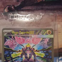 Pokemon Mega Zygarde Ex #120 SIR Perfect Order NM/GEM Special Illustration Rare - Image 3