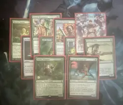Custom Precon MTG Baylen, the Haymaker (Naya Tokens). - Image 2