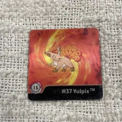 Pokemon Series 1 Action Flipz Original 1999 No. 15 Vulpix Ninetales - Image 1