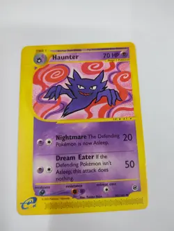 Nm 2002 Pokemon Expedition Set Haunter #80/165 Rare Gengar Evolution - Image 1