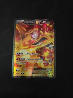 Pokemon Charizard EX XY121 Black Star Promo – Authentic, Ungraded, Clean Front - Image 1