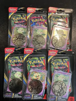 Pokemon PHANTASMAL FLAMES Blister [6 Pack Set] - Promo's Whimsicott & Cottonee - Image 1