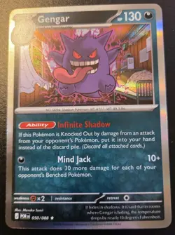 Gengar 050/088 Holo Rare Mega Evolution: Perfect Order Pokemon TCG - Image 1
