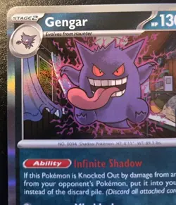 Gengar 050/088 Holo Rare Mega Evolution: Perfect Order Pokemon TCG - Image 2