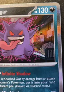 Gengar 050/088 Holo Rare Mega Evolution: Perfect Order Pokemon TCG - Image 3