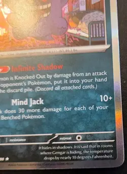 Gengar 050/088 Holo Rare Mega Evolution: Perfect Order Pokemon TCG - Image 5
