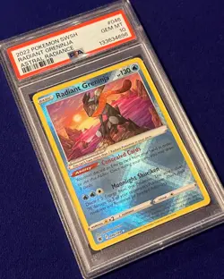PSA 10 Radiant Greninja #46 Astral Radiance 2022 Pokemon GEM MINT - Image 2