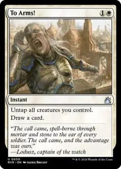 To Arms! - Near Mint MTG Ravnica Remastered - Image 1