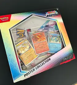 Pokemon Scarlet & Violet Prismatic Evolutions Poster Collection - Image 1