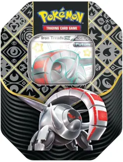 Pokemon TCG Scarlet Violet Paldean Fates Tin Iron Tread EX Brand New Sealed - Image 2