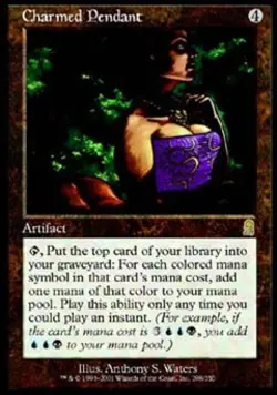 Charmed Pendant - Light Play MTG Odyssey - Image 1