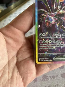 POKEMON Hydreigon Ex 240/191 SV08 Surging Sparks SIR Special Illustration Rare 2 - Image 2