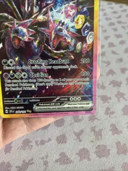 POKEMON Hydreigon Ex 240/191 SV08 Surging Sparks SIR Special Illustration Rare 2 - Image 3