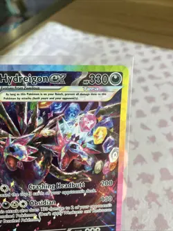 POKEMON Hydreigon Ex 240/191 SV08 Surging Sparks SIR Special Illustration Rare 2 - Image 4