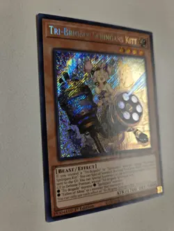 Tri-Brigade Springans Kitt BPRO-EN025 Secret Rare Burst Protocol Yugioh Mint - Image 2