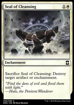 Seal of Cleansing ~ Eternal Masters [ Excellent ] [ Magic MTG ] - Image 1