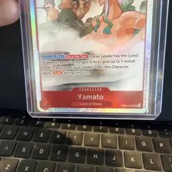 One Piece Extra Booster Anime 25th Collection Yamato EB02-006 SR Foil NM - Image 3