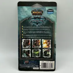 6x World of Warcraft Scourgewar Blister Booster Packs WOW Factory Sealed!! - Image 2