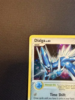 Pokemon TCG Dialga 4/100 Majestic Dawn Holo Card LP - Image 2