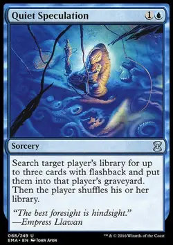 Quiet Speculation ~ Eternal Masters [ Excellent ] [ Magic MTG ] - Image 1