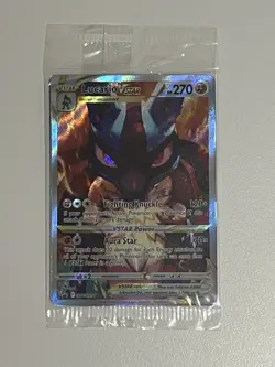 SEALED Lucario VSTAR SWSH291 Crown Zenith ETB Black Star Promo Pokemon TCG - Image 1