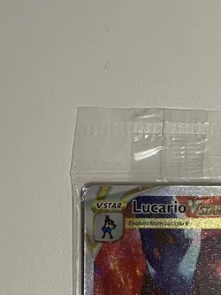 SEALED Lucario VSTAR SWSH291 Crown Zenith ETB Black Star Promo Pokemon TCG - Image 5