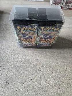 36 x CROWN ZENITH Sealed BOOSTER PACKS With Case 10 Pokemon Cards Per Pack - Image 1