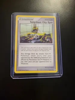 Pokemon Platinum Rising Rivals Single Card Uncommon Sunnyshore City Gym 94/111 - Image 1