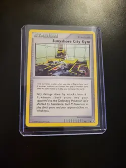 Pokemon Platinum Rising Rivals Single Card Uncommon Sunnyshore City Gym 94/111 - Image 2