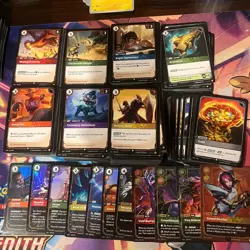 400+ Bulk Riftbound Cards - High Variety + 25 Foil Rares, 4x max copies No Runes - Image 1