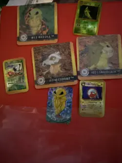 Vintage 1999 Red Pokemon Binder Lot with Cards - Image 2