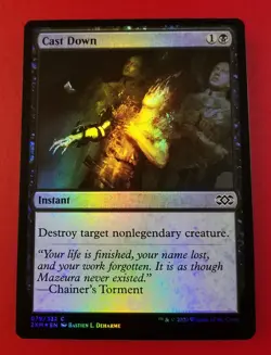 1x Cast Down | FOIL | Double Masters | MTG Magic Cards - Image 1