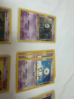 Lot of 32 Vintage Pokemon Cards - Unown Neo Discovery Set - WotC 2001 A-Z - Image 2