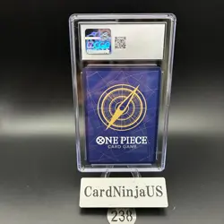 CGC 10 GEM MINT Usopp Parallel ST01-002 C 25th Edition ONE PIECE Card Game 238 - Image 2